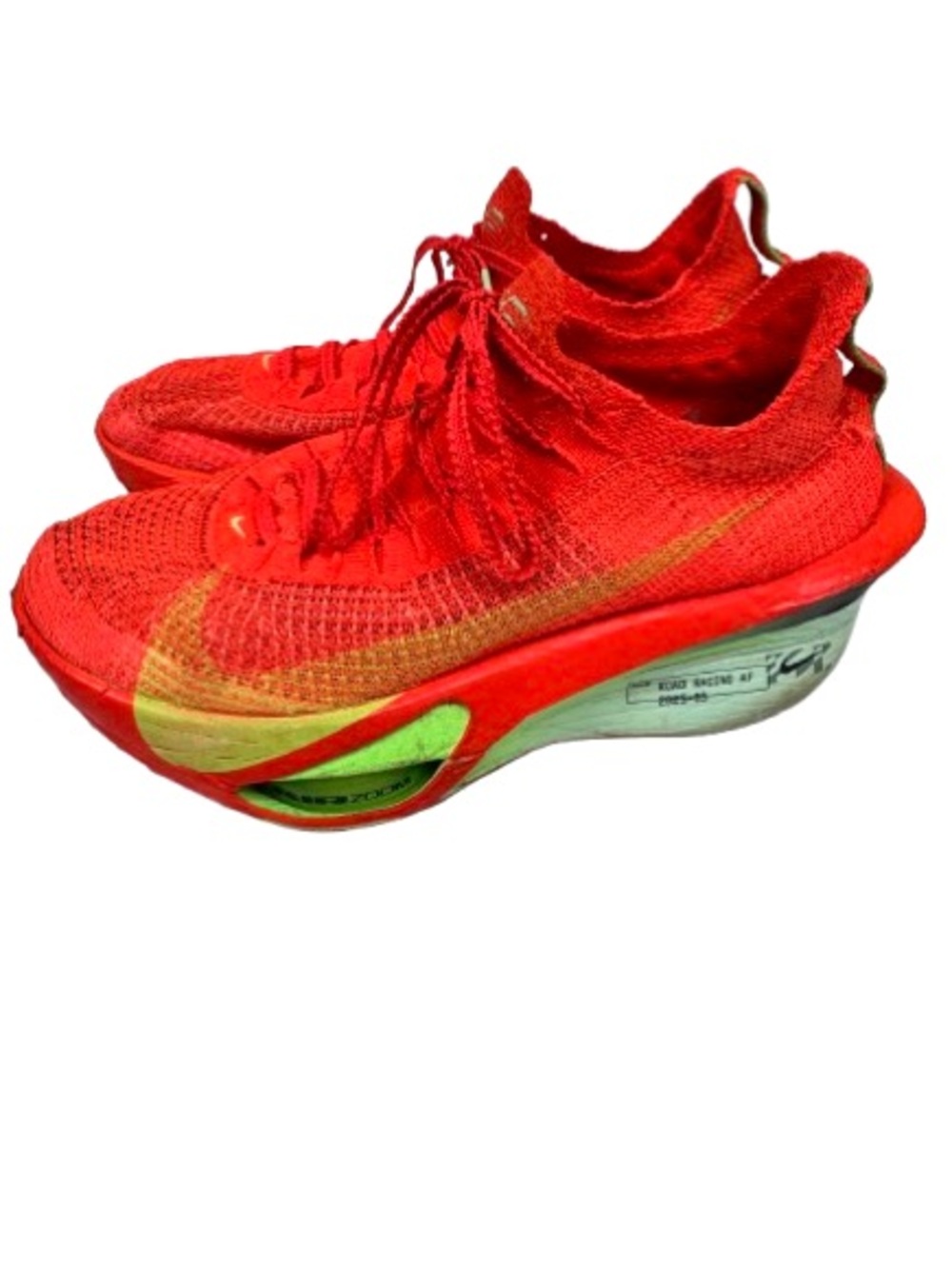Nike Air Zoom Alphafly NEXT% 3 Hyper Crimson Volt Running Shoes Women’s 8